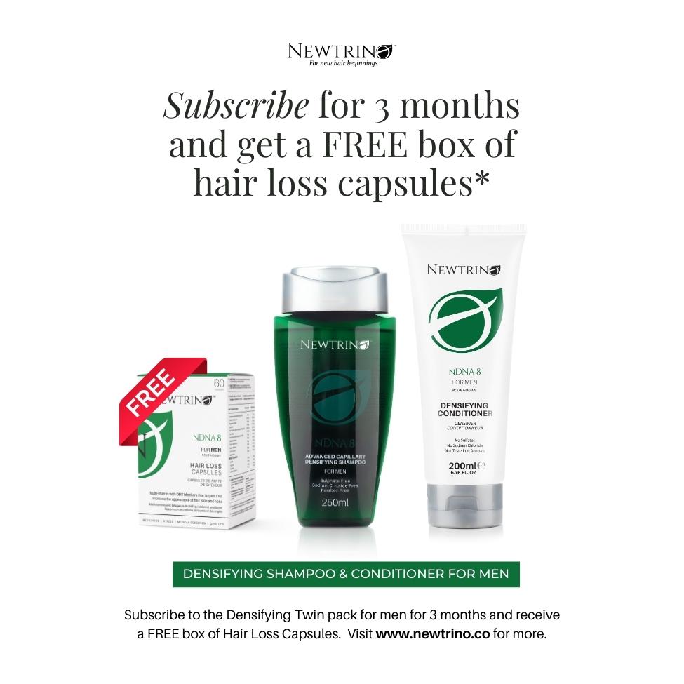 Densifying Hair Loss Program for Men - Newtrino International
